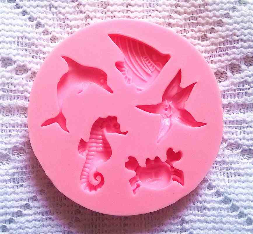 Sea Life Silicone Clay Mould