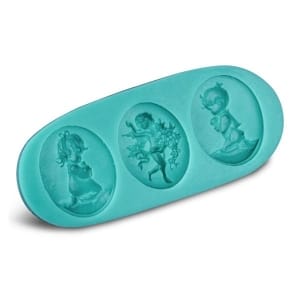Baby Cameos Silicone Clay Mould
