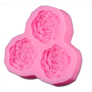 MultiLayered Flowers (Set of 3) Silicone Clay Mould