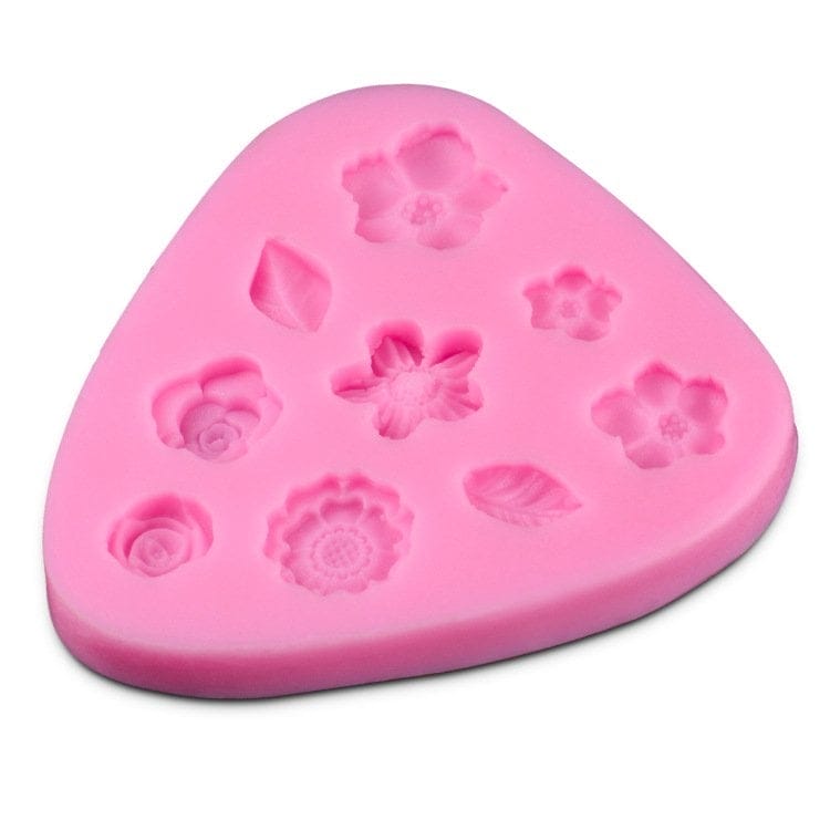 Leaves with different flowers Silicone Clay Mould camold246 leaves with different flowers silicone mold 2 Leaves with different flowers Silicone Clay Mould