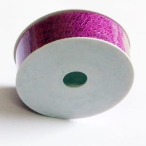 Mesh Ribbon Small - Hot Pink