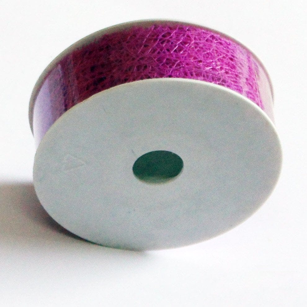 Mesh Ribbon Small - Hot Pink