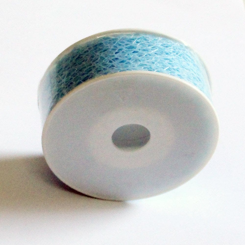 Mesh Ribbon Small - Sky Blue