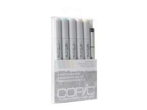 Copic 6pc Sketch Markers Set - Blending Basics