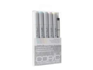 Copic 6pc Sketch Markers Set - Blending Basics