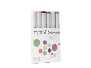 Copic 6pc Sketch Markers Set - Floral Favorites 1