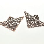 Metal Filigree Corners for Mini Album (Set of 20 pcs)