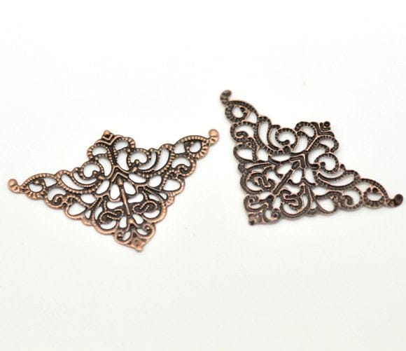 Metal Filigree Corners for Mini Album (Set of 20 pcs) ctse 06 craftangles metal filigree corners Metal Filigree Corners for Mini Album (Set of 20 pcs)