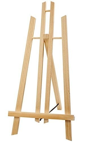 Tabletop A-Frame Wooden Mini Easel 11.5" mini easel Tabletop A-Frame Wooden Mini Easel 11.5"