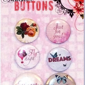 Papericious Adhesive Buttons - Infinity