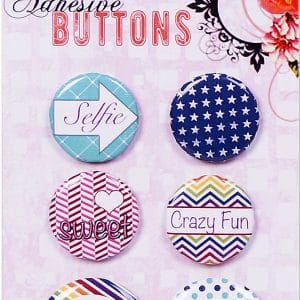Papericious Adhesive Buttons - Often