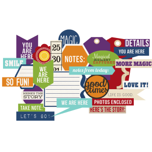 Papericious Die Cut Elements - Often