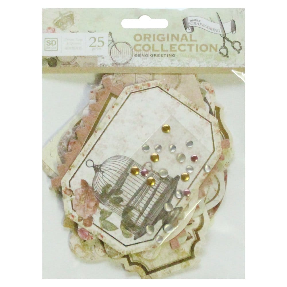 EnoGreeting Die Cut Pack (25 pcs) - Design 9 sd012 enogreeting die cut pack 1 packof 25pcs EnoGreeting Die Cut Pack (25 pcs) - Design 9