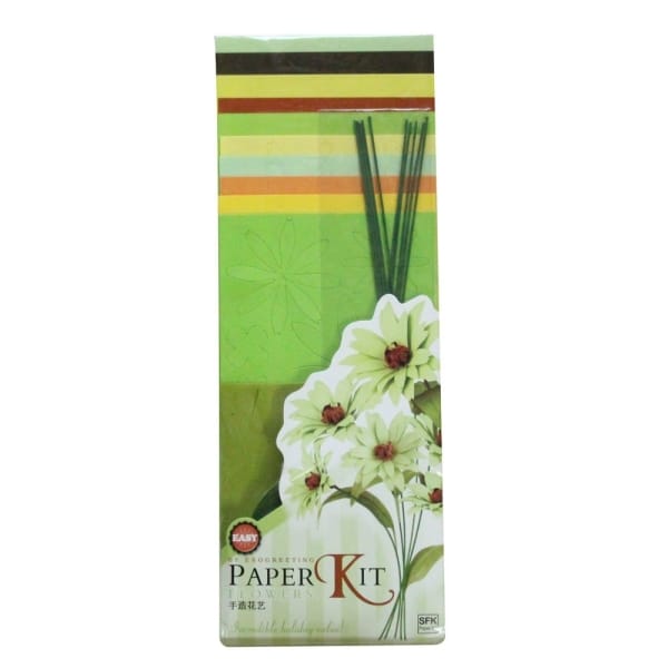 DIY Paper Flower making Kit by EnoGreeting - Design 3