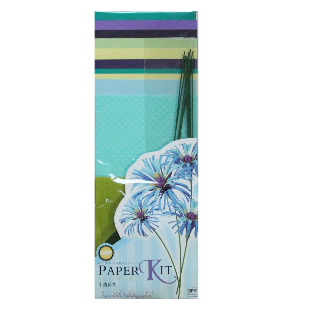 DIY Paper Flower making Kit by EnoGreeting - Design 2