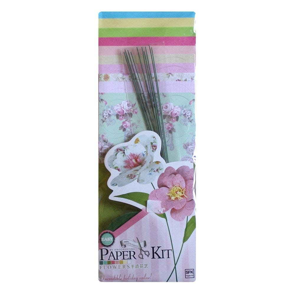 DIY Paper Flower making Kit by EnoGreeting - Design 10 sfk008 diy paper flower making kit enigreeting 1 1 DIY Paper Flower making Kit by EnoGreeting - Design 10