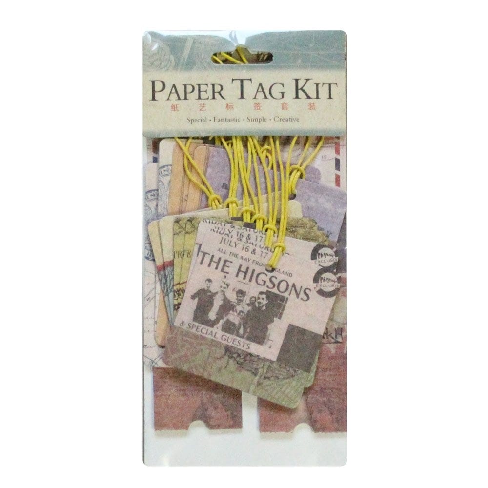 DIY Paper Tag Kit by EnoGreeting - Travel