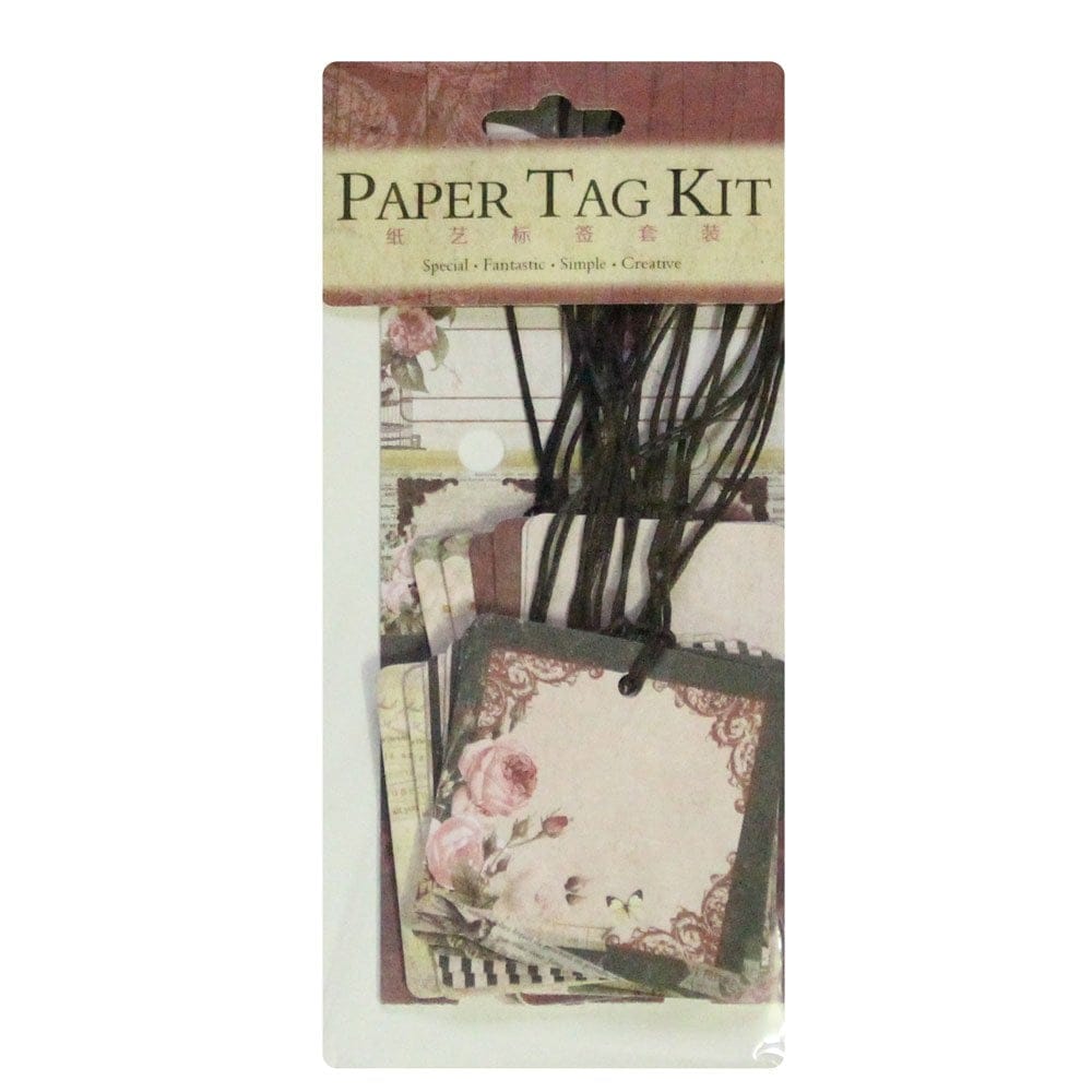 DIY Paper Tag Kit by EnoGreeting - The Retro tk017 diy paper tag kit enogreeting theretro DIY Paper Tag Kit by EnoGreeting - The Retro