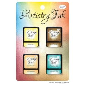 Shilpi Artistry Mini Ink Pad Set 1 - LK (Set of 4)