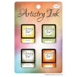 Shilpi Artistry Mini Ink Pad Set 2 - HS (Set of 4)