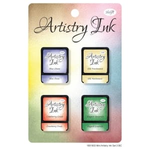 Shilpi Artistry Mini Ink Pad Set 3 - BC (Set of 4)