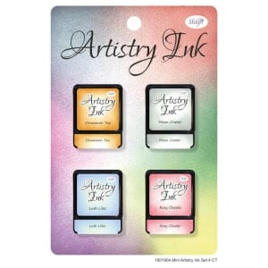 Shilpi Artistry Mini Ink Pad Set 4 - CT (Set of 4)