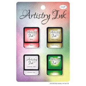Shilpi Artistry Mini Ink Pad Set 5 - B (Set of 4)