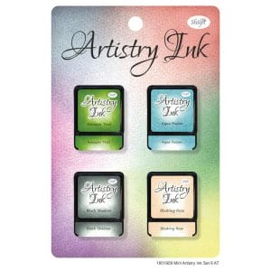 Shilpi Artistry Mini Ink Pad Set 9 - AT (Set of 4)