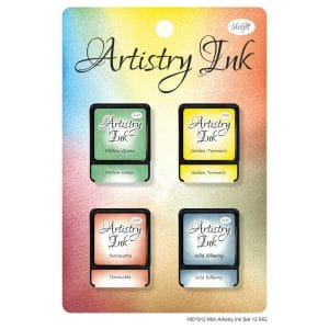 Shilpi Artistry Mini Ink Pad Set 12 - MG (Set of 4)