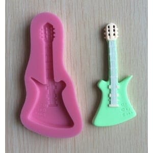 Guitar Silicone Clay Mould