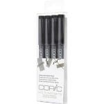 Copic 4pc Multiliner Set - Black (B)