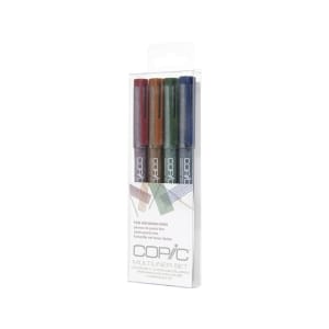 Copic 4pc Multiliner Set - Color