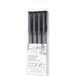 Copic 4pc Multiliner Set - Black (A)