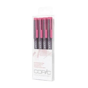 Copic 4pc Multiliner Set - Pink