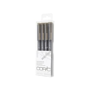 Copic 4pc Multiliner Set - Warm Gray