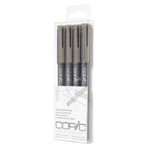 Copic 4pc Multiliner Set - Warm Gray