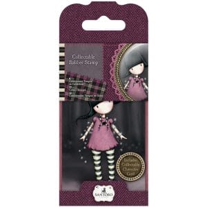 Santoro Gorjuss Mini Rubber Stamp - Fairy Lights