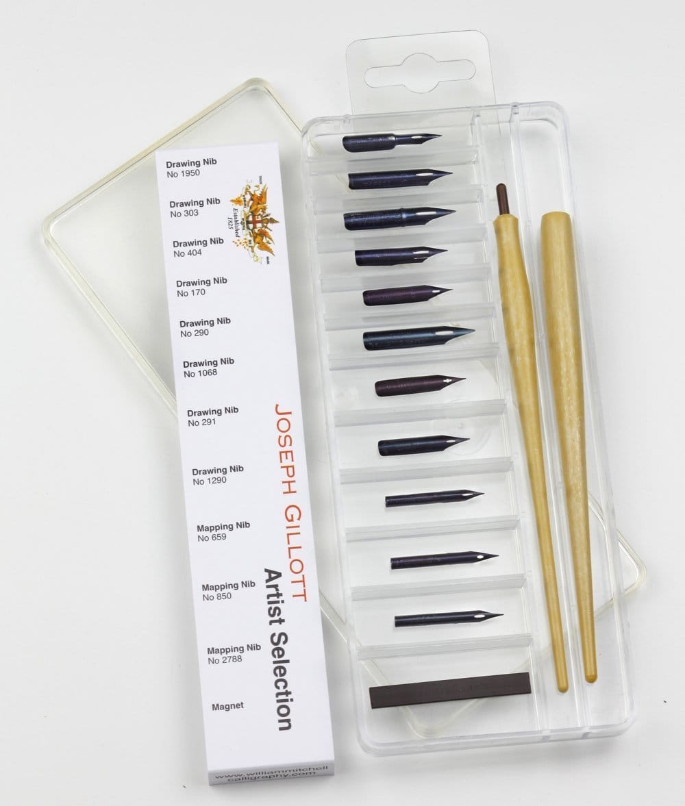 William Mitchell Joseph Gillott Artist Selection Set 35901 william mitchell joseph gillott artist selection set William Mitchell Joseph Gillott Artist Selection Set