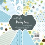 CrafTangles Scrapbook Paper Pack - Baby Boy (12"x12")