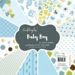 CrafTangles Scrapbook Paper Pack - Baby Boy (6"x6")