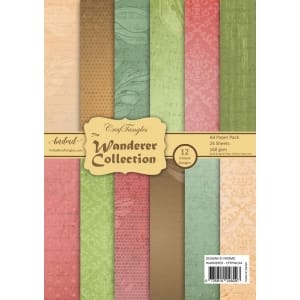 CrafTangles Scrapbook Paper Pack - The Wanderer Collection (A4)