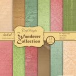 CrafTangles Scrapbook Paper Pack - The Wanderer Collection (A4)