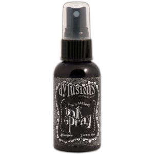 Ranger Dylusions Ink Spray - Black Marble - 2oz