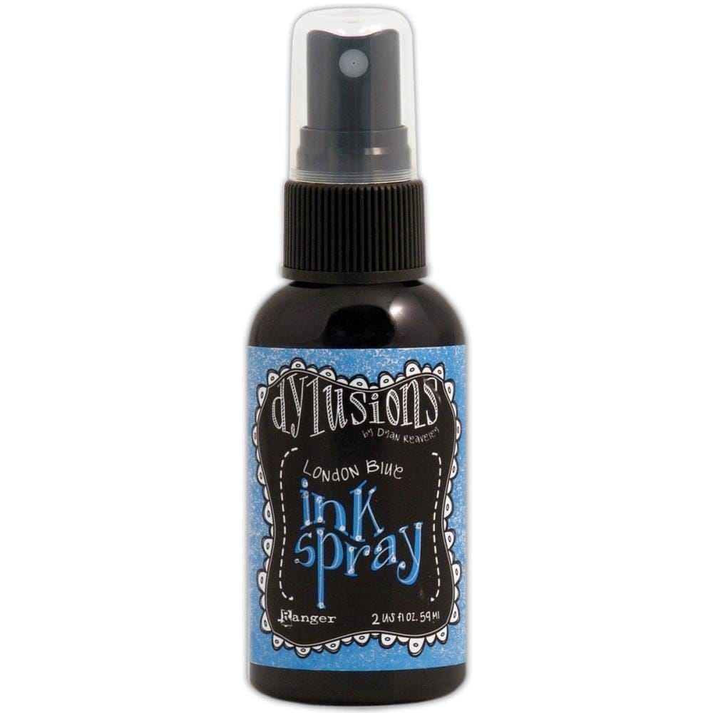 Ranger Dylusions Ink Spray - London Blue - 2oz dyc33899 dylusions ink spray london blue by ranger Ranger Dylusions Ink Spray - London Blue - 2oz