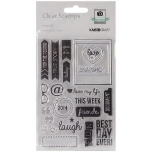 KaiserCraft Clear Stamps - Polaroid