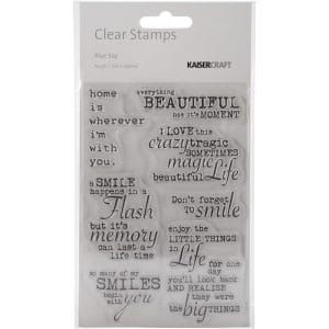 KaiserCraft Clear Stamps - BlueBay
