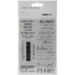 KaiserCraft Clear Stamps - Little One