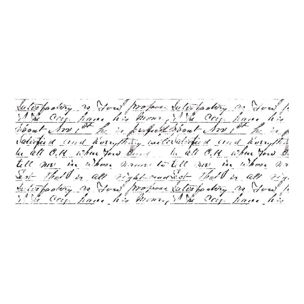 KaiserCraft Texture Clear Stamps - Script