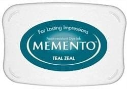 Memento Ink Pads - Teal Zeal memento teal zeal me 602 Memento Ink Pads - Teal Zeal