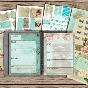 Papericious Plan in Style Planner Kit - Retro Chic (With Binder)